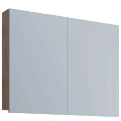 2-türiger Spiegelschrank fürs Bad in Sonoma-Eiche - Caleena