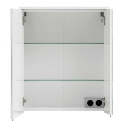 2-türiger Spiegelschrank mit Licht LED - Serinina