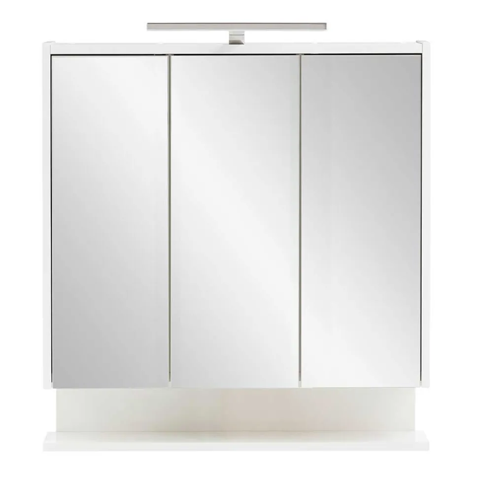3-türiger Spiegelschrank mit Ablage - Asinaras
