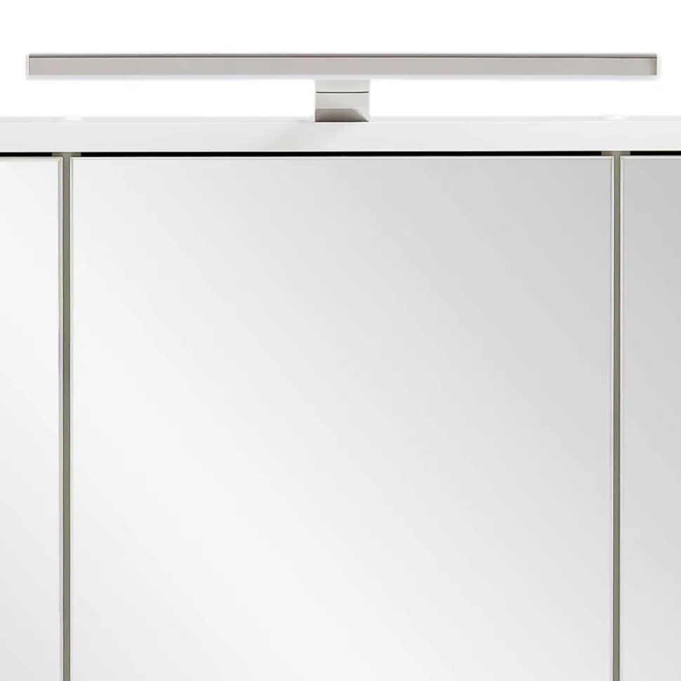 3-türiger Spiegelschrank mit Ablage - Asinaras