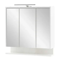 3-türiger Spiegelschrank mit Ablage - Asinaras
