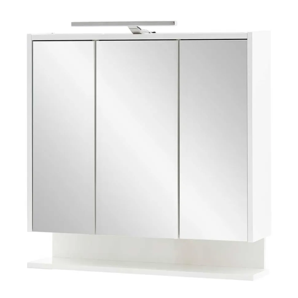 3-türiger Spiegelschrank mit Ablage - Asinaras
