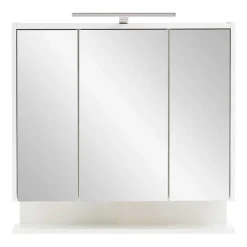 3-türiger Spiegelschrank mit Ablage - Asinaras