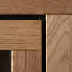 4-türiger Vitrinenschrank teilmassiv - Vlacoma