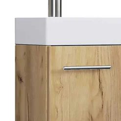 1-türiger Waschtisch & Spiegel kompakt - Violetty (zweiteilig)