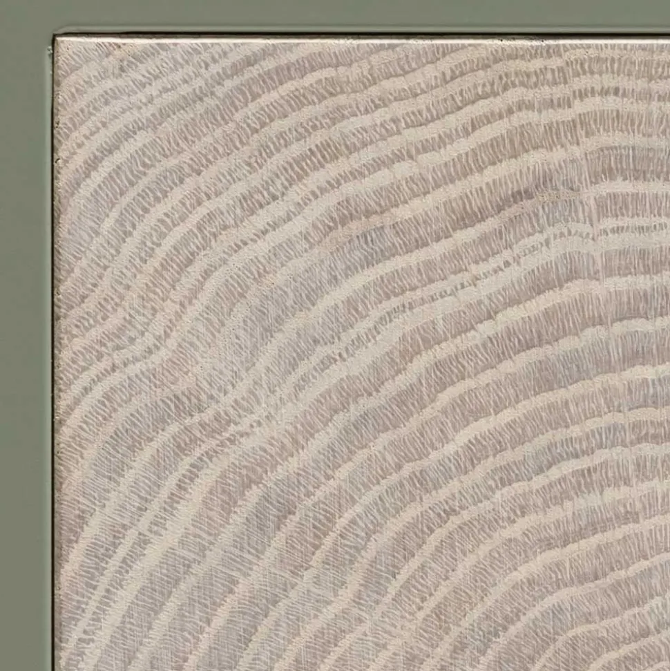 2-türiger Wohnzimmer Hängeschrank in Grau - Ajevos