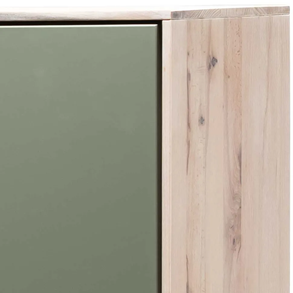 2-türiger Wohnzimmer Hängeschrank in Grau - Ajevos