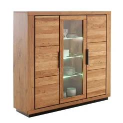 3-türiger Wohnzimmerschrank 153x142x40 cm - Vlacoma