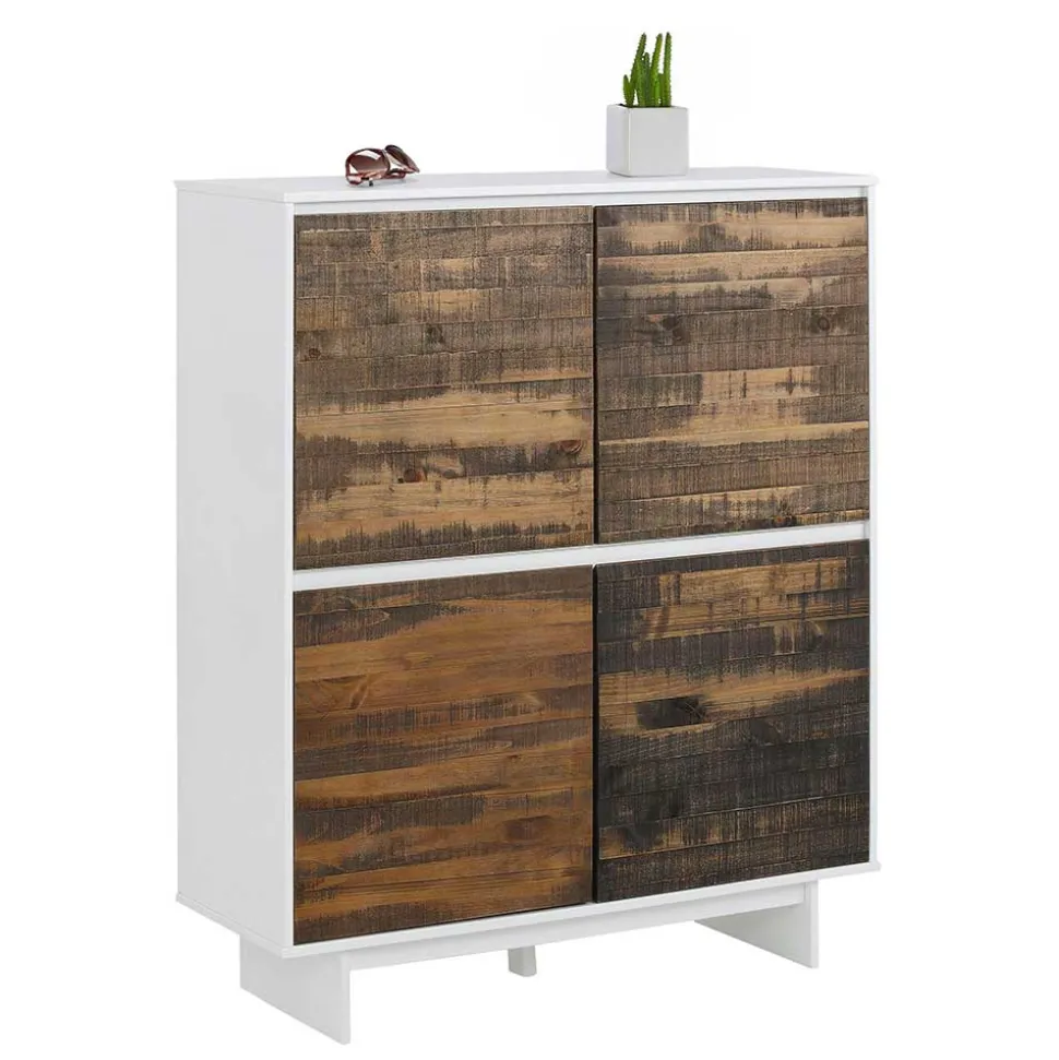 4-türiges Highboard im Scandi Chic - Chihu