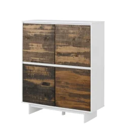4-türiges Highboard im Scandi Chic - Chihu
