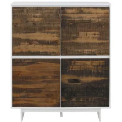 4-türiges Highboard im Scandi Chic - Chihu