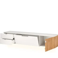 TV Anbauwand Designmöbel Set - Miloris (dreiteilig)