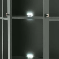 TV Anbauwand in Dunkelgrün - Niestov (dreiteilig)