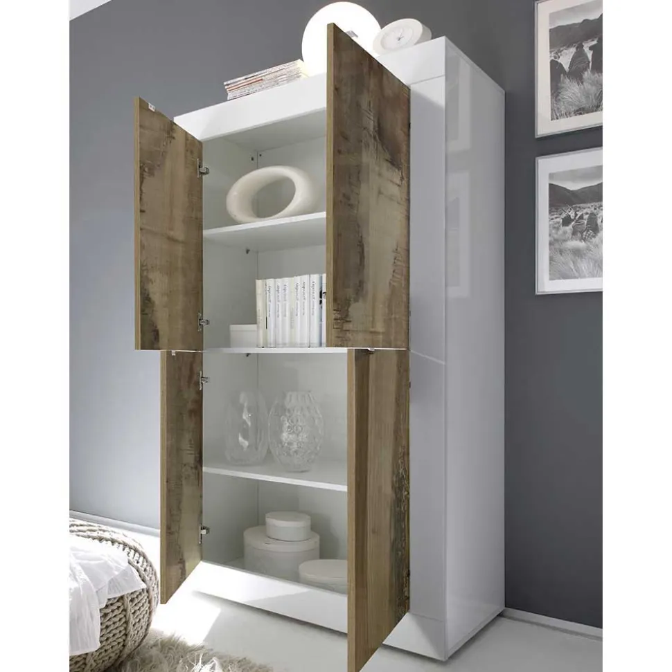 TV Anbauwand Kombination modern - Olvenion (dreiteilig)