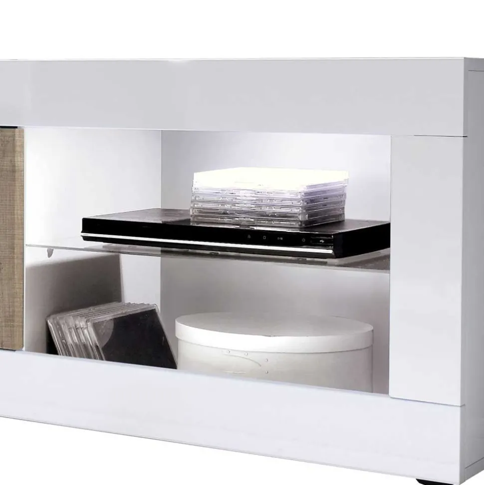 TV Anbauwand Kombination modern - Olvenion (dreiteilig)