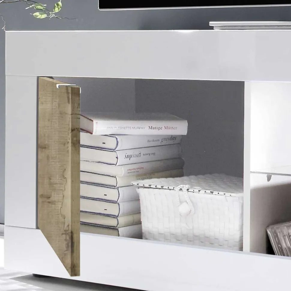 TV Anbauwand Kombination modern - Olvenion (dreiteilig)