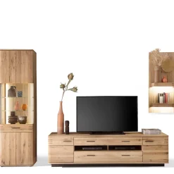 TV Anbauwand Möbel Kombination - Crupean (dreiteilig)