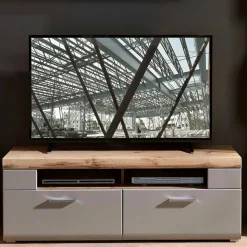 TV Anbauwand Möbel mit LED Licht - Fraguca (fünfteilig)