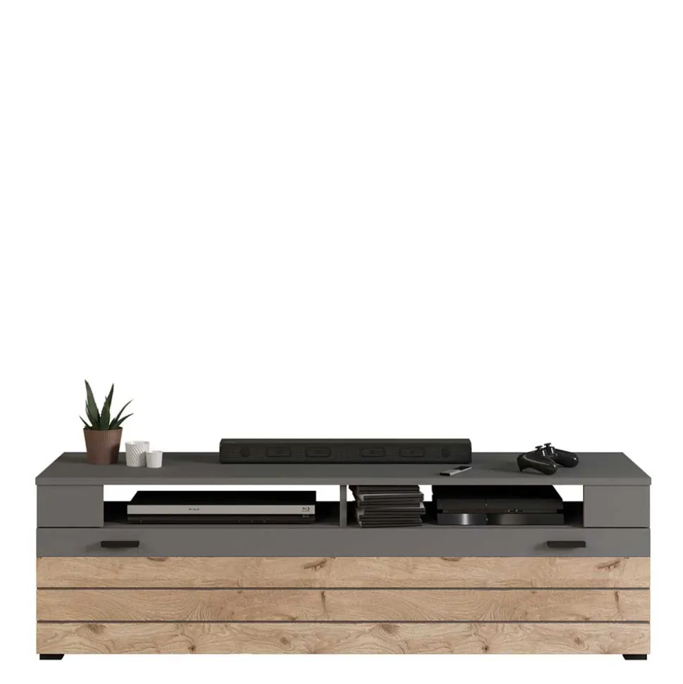 TV Anbauwand Möbel-Kombi modern - Scarlett (dreiteilig)