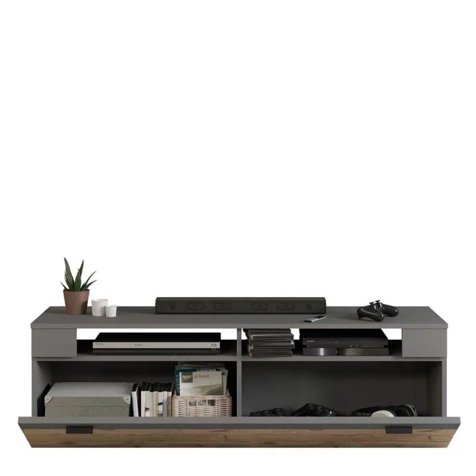 TV Anbauwand Möbel-Kombi modern - Scarlett (dreiteilig)