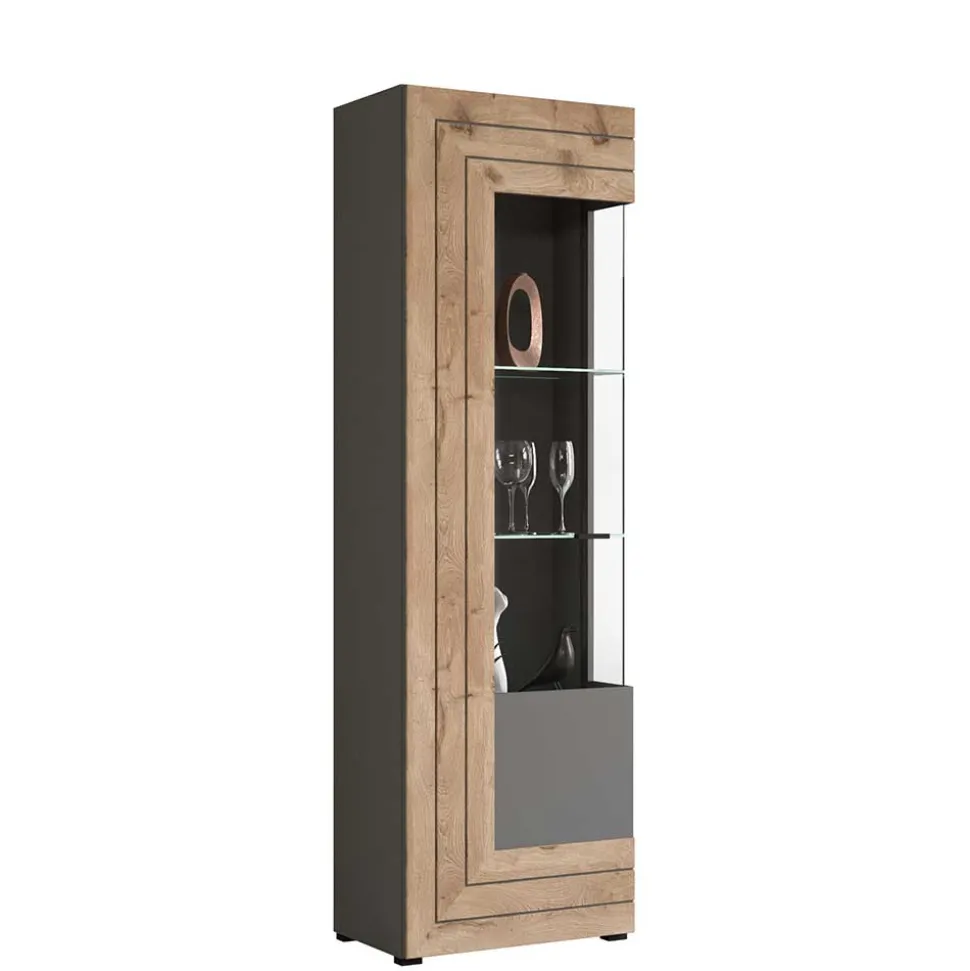 TV Anbauwand Möbel-Kombi modern - Scarlett (dreiteilig)