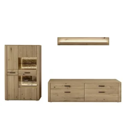 TV Anbauwand Möbelset modern - Jevedaz (dreiteilig)