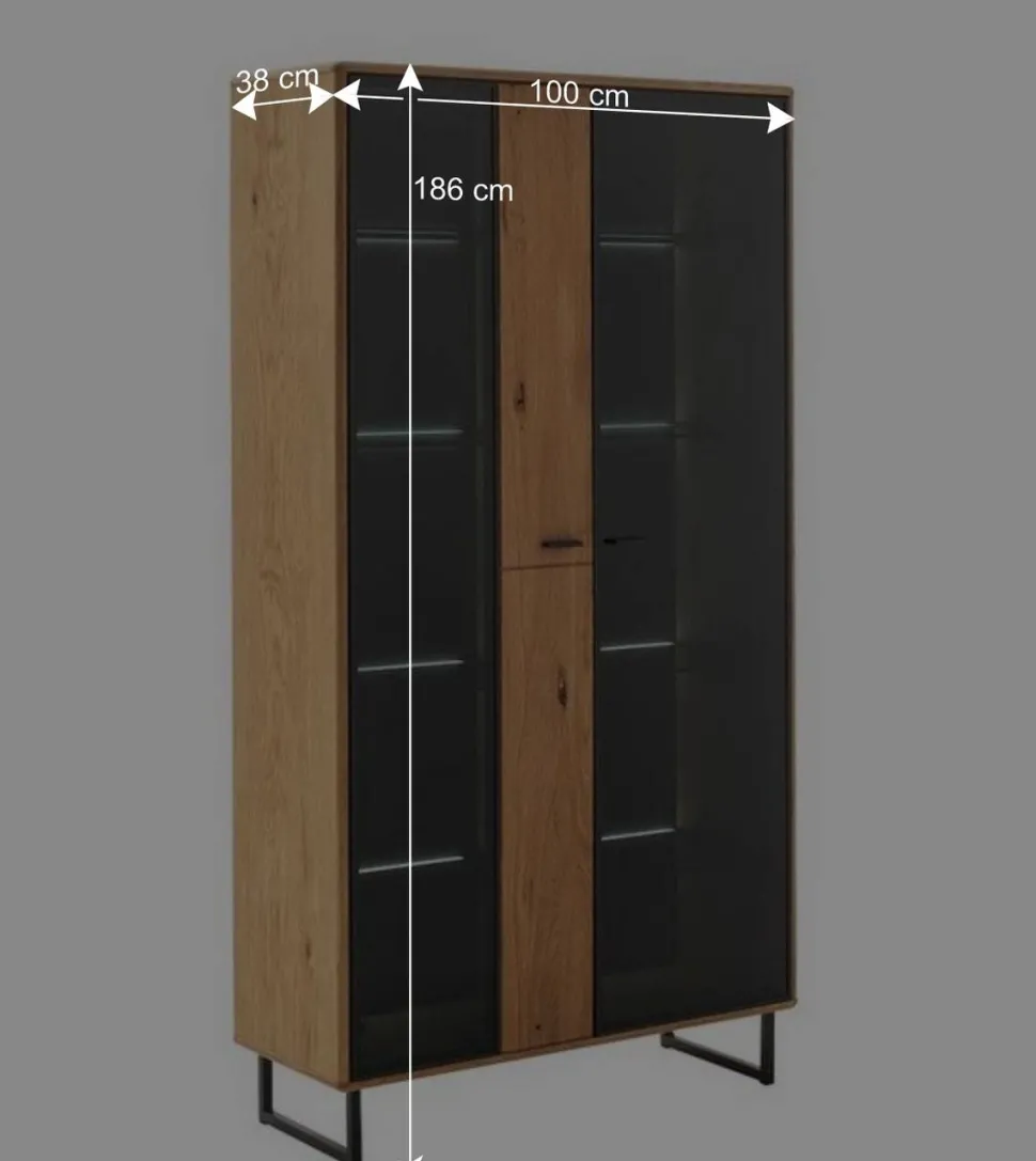 TV Anbauwand Schränke - Flacona (dreiteilig)