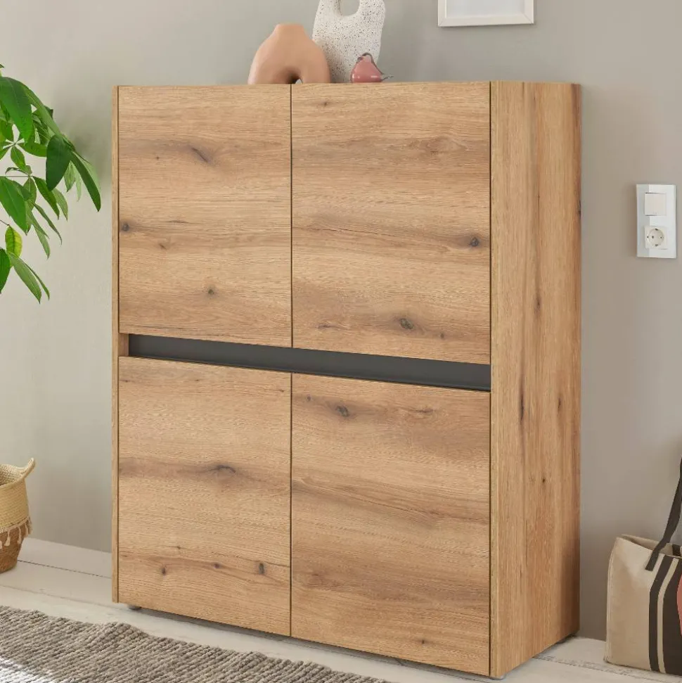 TV Anbauwand Set - Colomania (fünfteilig)