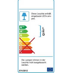 TV Anbauwand Set in weißer Holzoptik Pinie - Liancos (vierteilig)