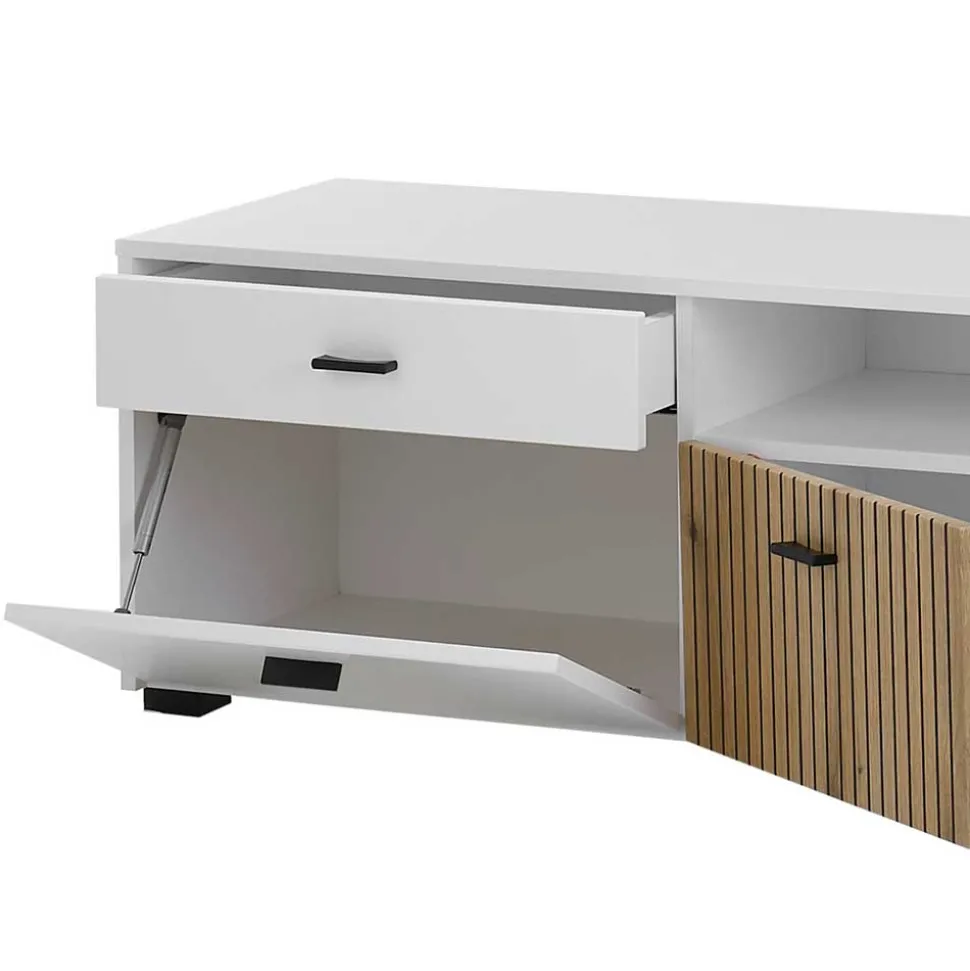 TV Anbauwand Set modern - Nenaloro (vierteilig)