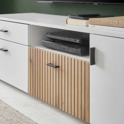 TV Anbauwand Set modern - Nenaloro (vierteilig)