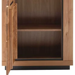 TV Anbauwand teilmassiv Set - Vlacoma (vierteilig)