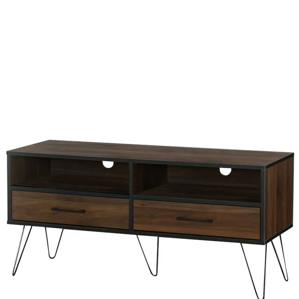TV Board in brauner Holzoptik - Hamidy