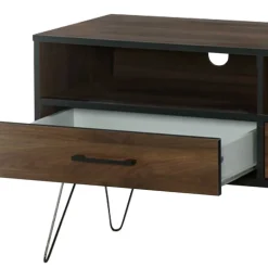 TV Board in brauner Holzoptik - Hamidy