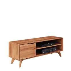 TV Kommode aus Holz massiv Kernbuche - Junola