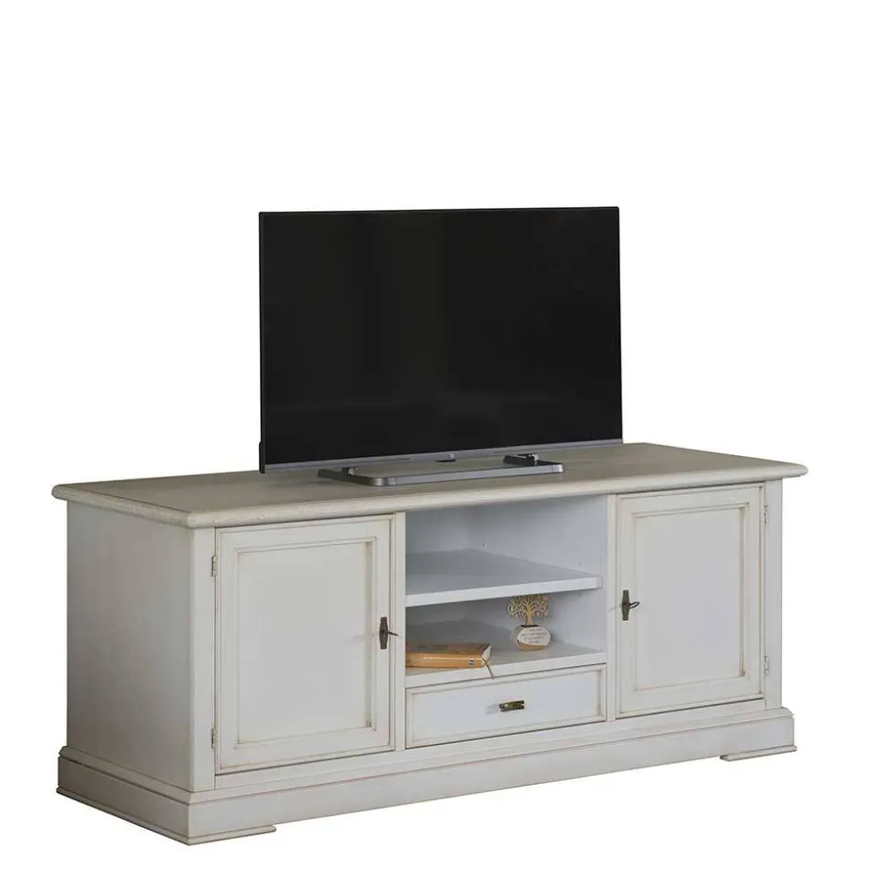 TV Kommode in Antikweiß - Annot