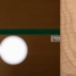 TV Kommode in Eiche Bianco massiv - Bakaras