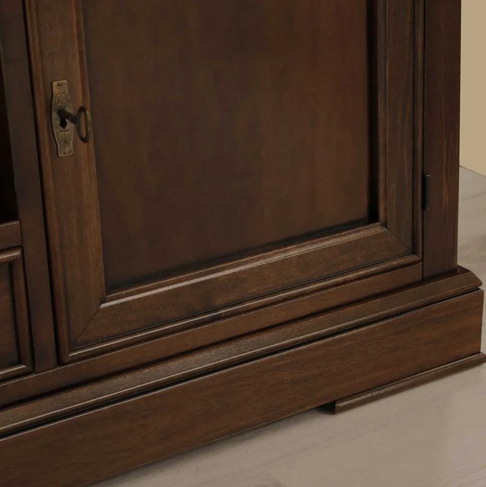 TV Kommode in Walnussfarben Antik - Istefanio