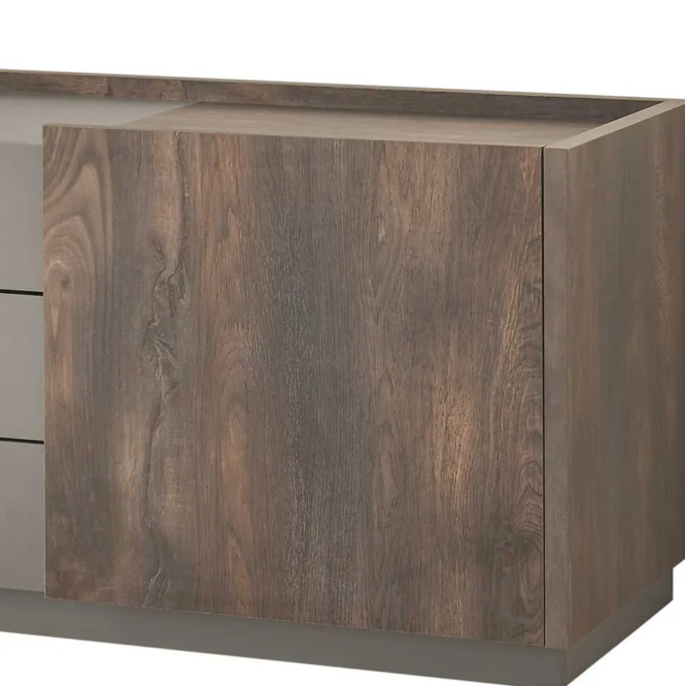 TV Kommode und Hängeschränke Set - Mundo (dreiteilig)