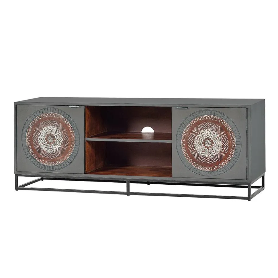 TV Lowboard - dekorativ mit Mandalas - Mesusco