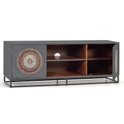 TV Lowboard - dekorativ mit Mandalas - Mesusco