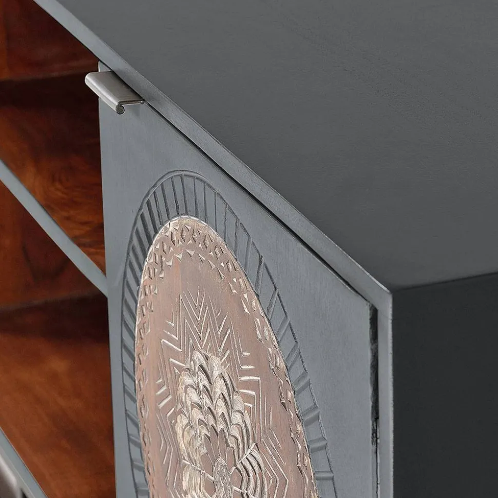 TV Lowboard - dekorativ mit Mandalas - Mesusco