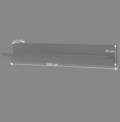 TV Lowboard & Highboard & Regal Set - Tirol (dreiteilig)