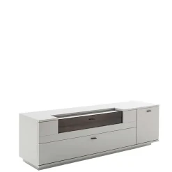 TV Lowboard & Vitrine & Wandboard Set - Apulco (dreiteilig)