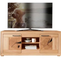 TV Lowboard aus geöltem Kernbuche Holz - Sarosca