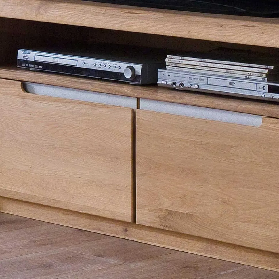 TV Lowboard Croconia aus Wildeiche Massivholz