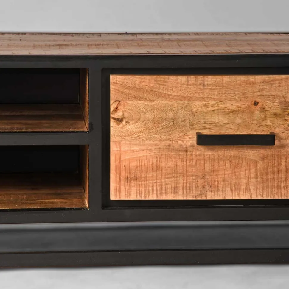 TV Lowboard im Industry und Loft Stil - Piatrasun