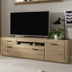 TV Lowboard in Asteiche Hell - Jevedaz