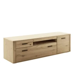 TV Lowboard in Asteiche Hell - Jevedaz