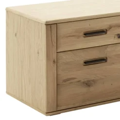 TV Lowboard in Asteiche Hell - Jevedaz